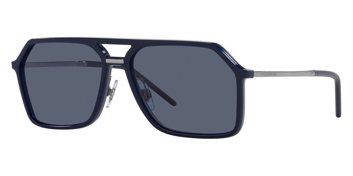 Color: Blue/Gunmetal (32942V) - Dolce & Gabbana DG619632942V59