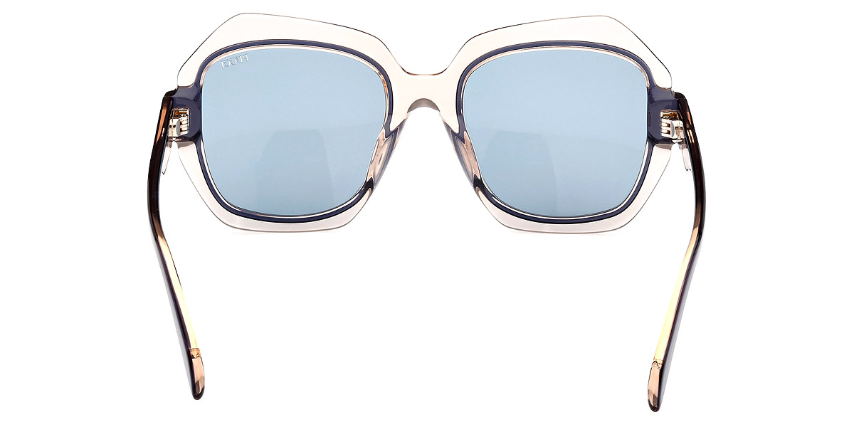 Color: Shiny Transparent Turquoise and Nude (92V) - Emilio Pucci EP019392V53