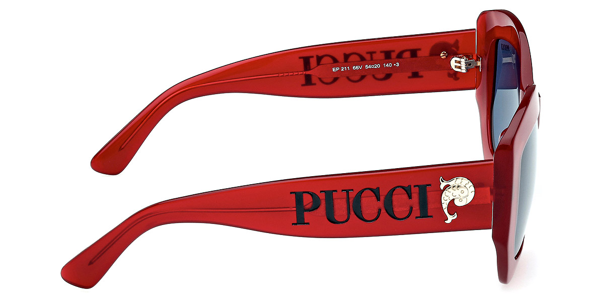 Color: Shiny Light Red (66V) - Emilio Pucci EP021166V54