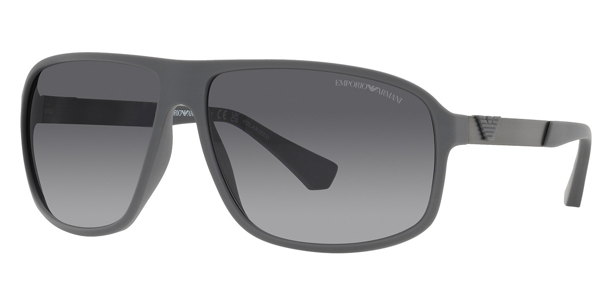 Color: Matte Gunmetal/Gray (5060T3) - Emporio Armani EA40295060T364