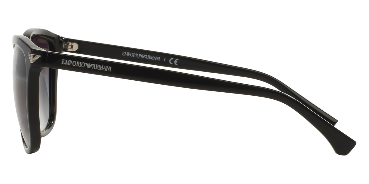 Emporio Armani™ EA4060F 50178G 56 Shiny Black Sunglasses