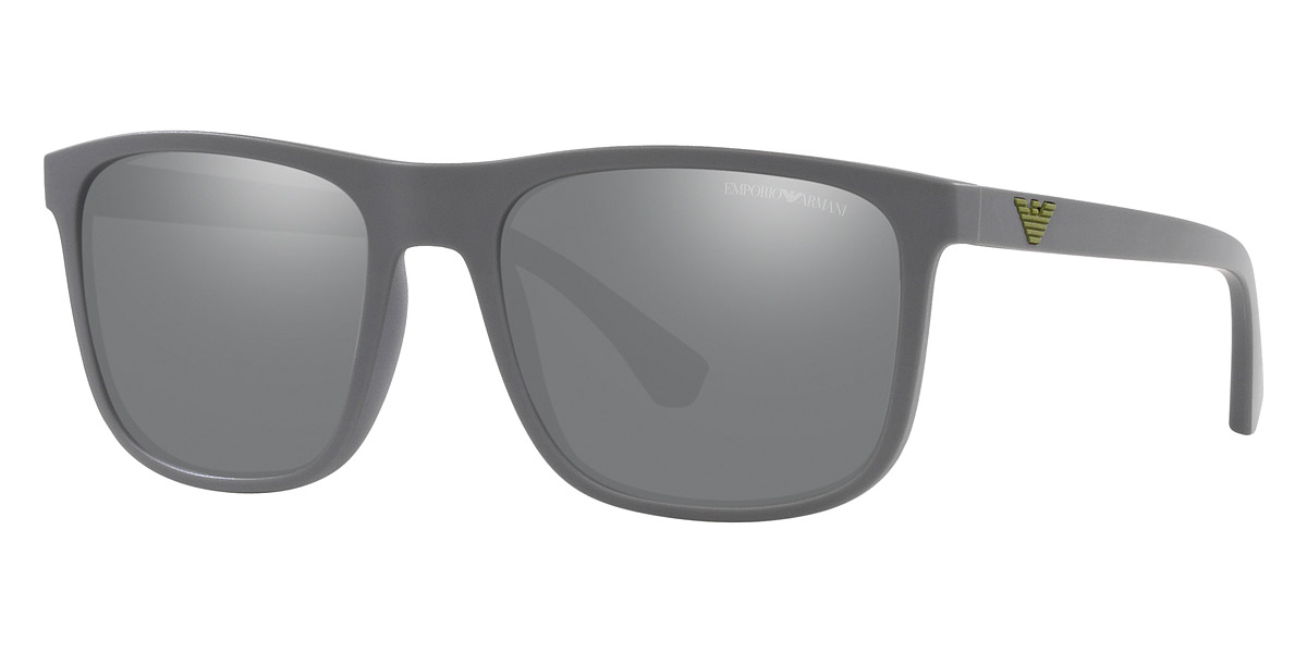 Color: Matte Gray/Green (50606G) - Emporio Armani EA412950606G56