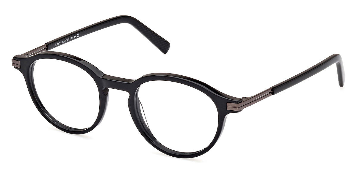 Color: Shiny Black (001) - Ermenegildo Zegna EZ526900148