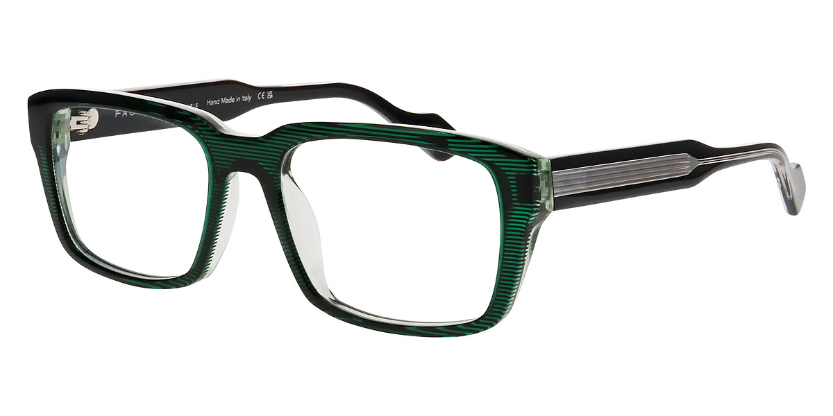 Color: Transparent Striped Dark Green (1107) - Face a Face FAFCLINT2110755