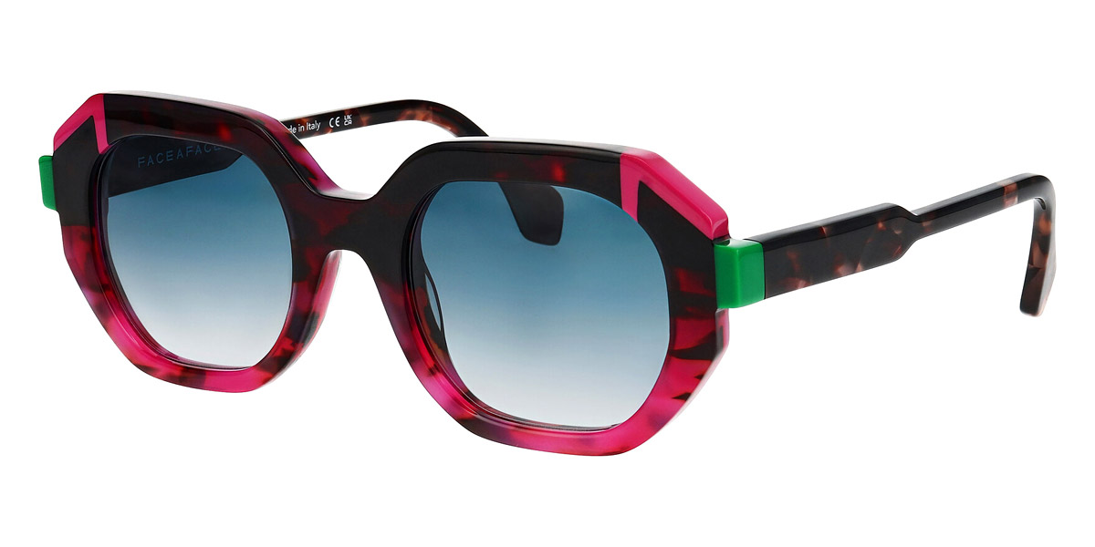 Color: Gradient Opale Pink Tortoise Crystal (7138) - Face a Face FAFFUSED1713850