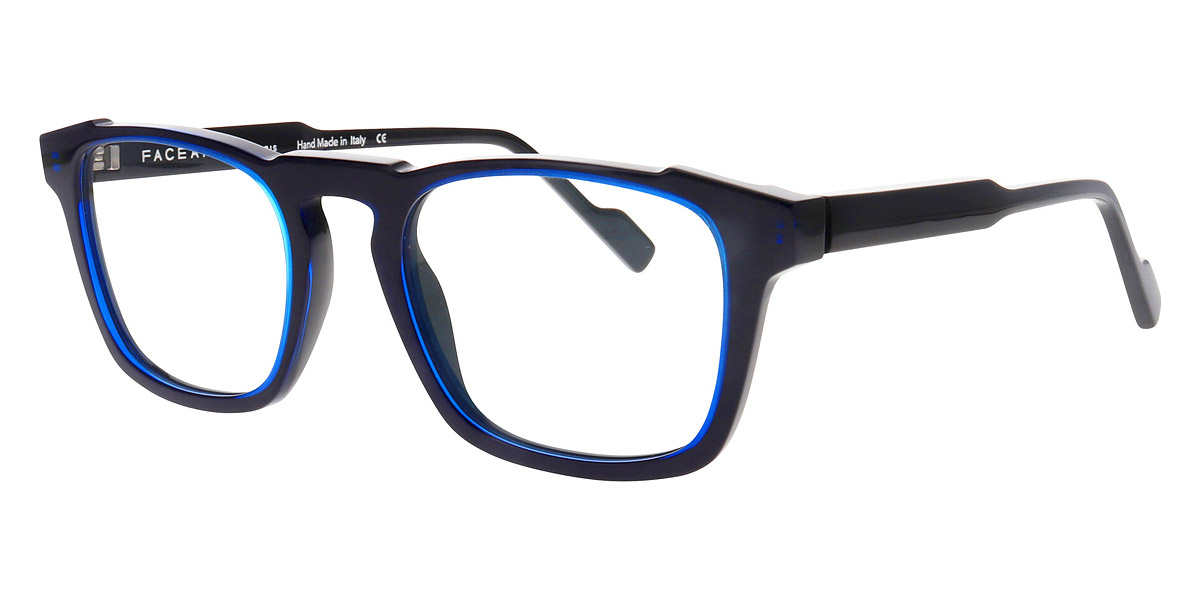 Color: Blue Transparent to Black (2242) - Face a Face FAFGOTHAM2224251