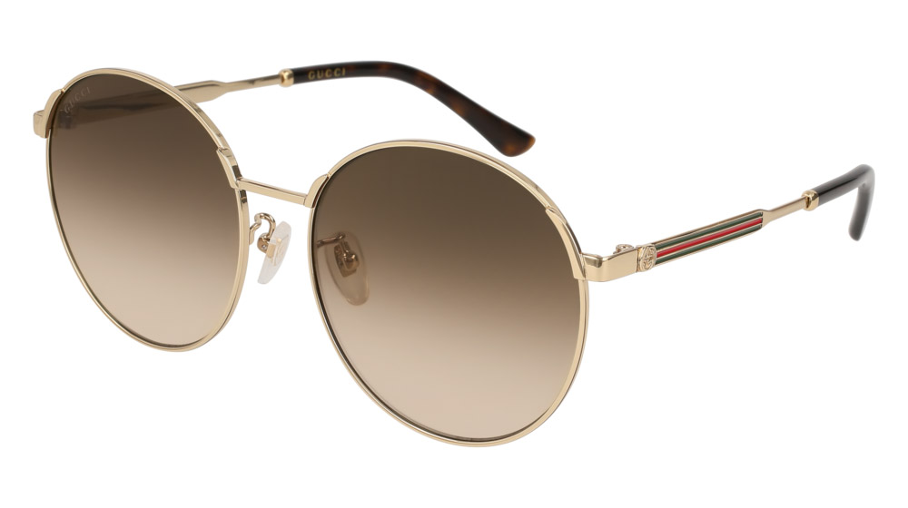 Color: Gold (003) - Gucci GG0206SK00358