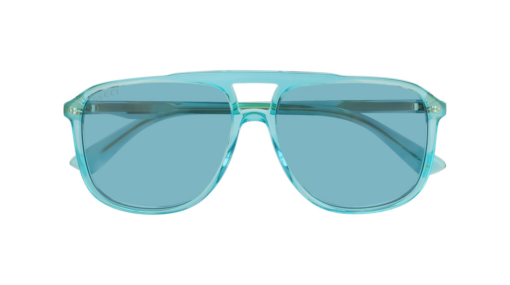 Gucci™ Gg0262s 003 58 Light Blue Sunglasses