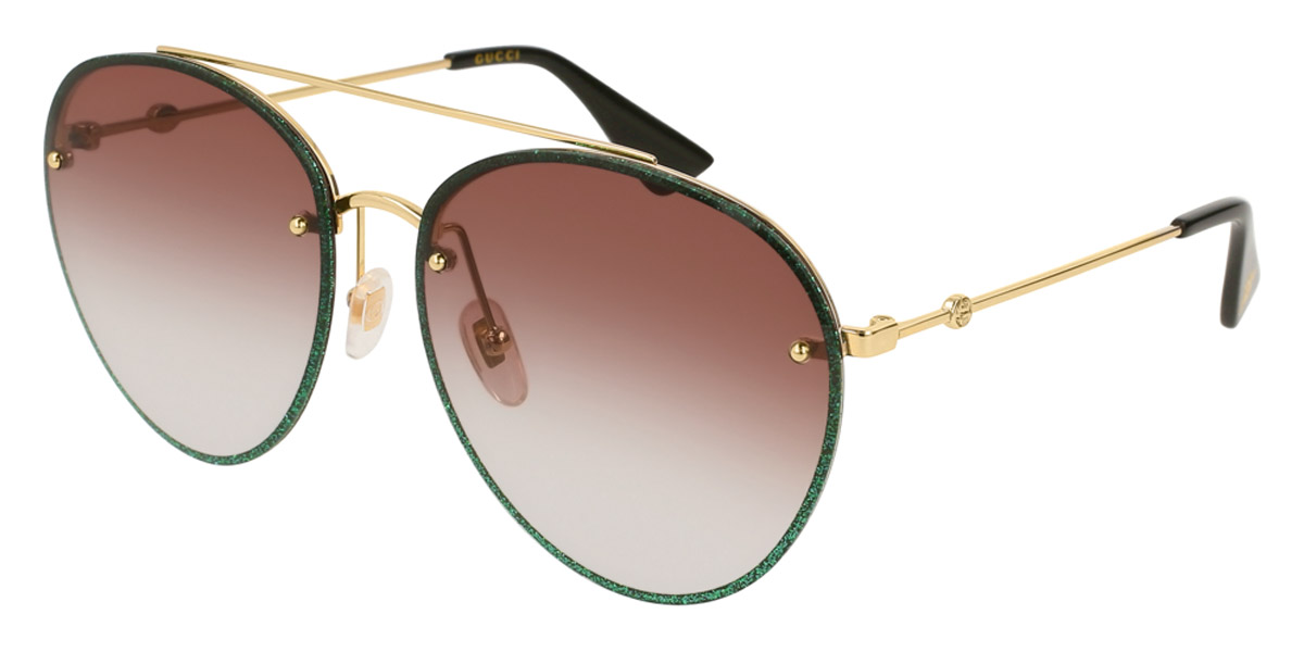 Color: Gold (004) - Gucci GG0351S00462