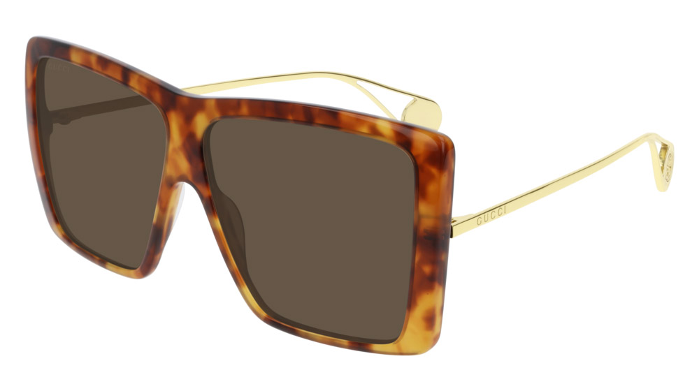 Color: Gold/Havana (003) - Gucci GG0434S00361