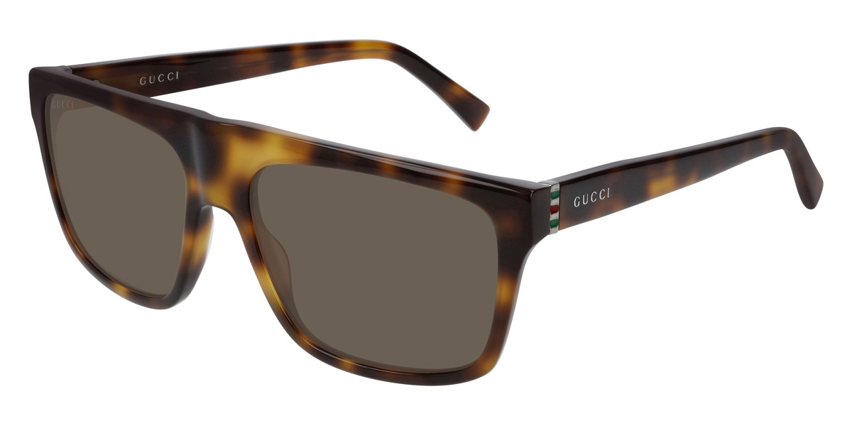 Color: Ruthenium/Havana (003) - Gucci GG0450S00357