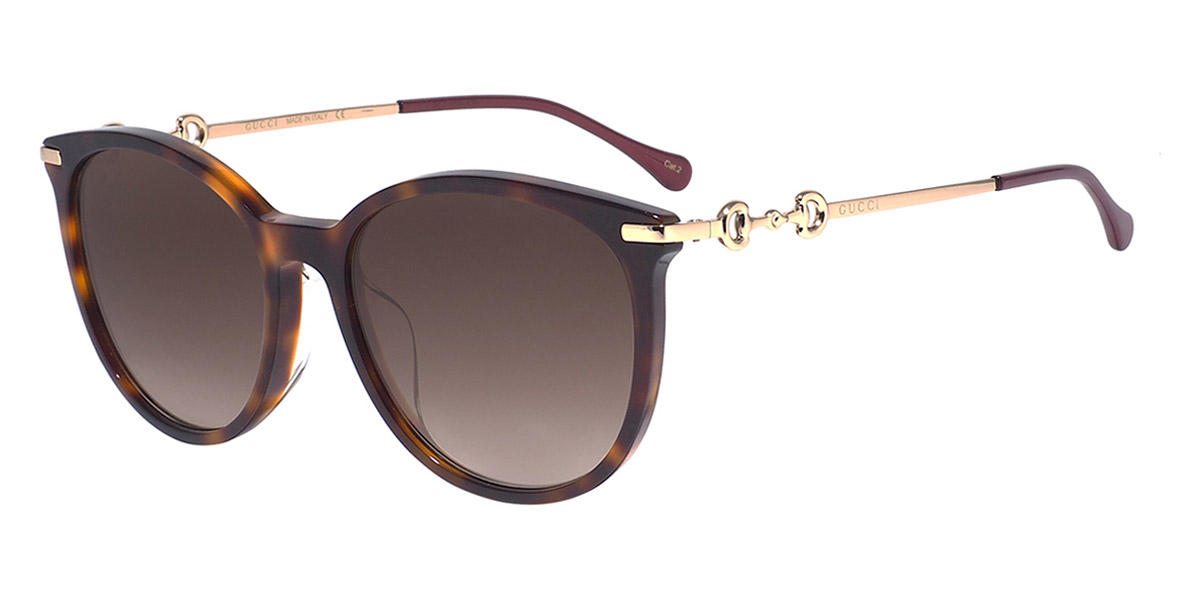 Color: Havana/Gold (002) - Gucci GG0885SA00256