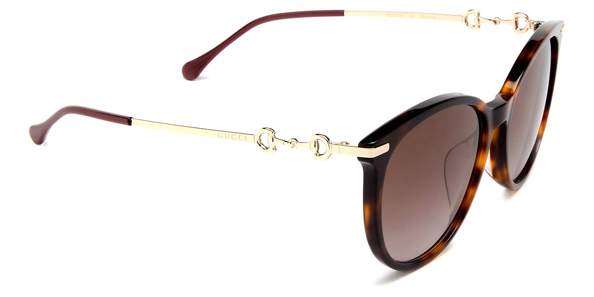 Color: Havana/Gold (002) - Gucci GG0885SA00256