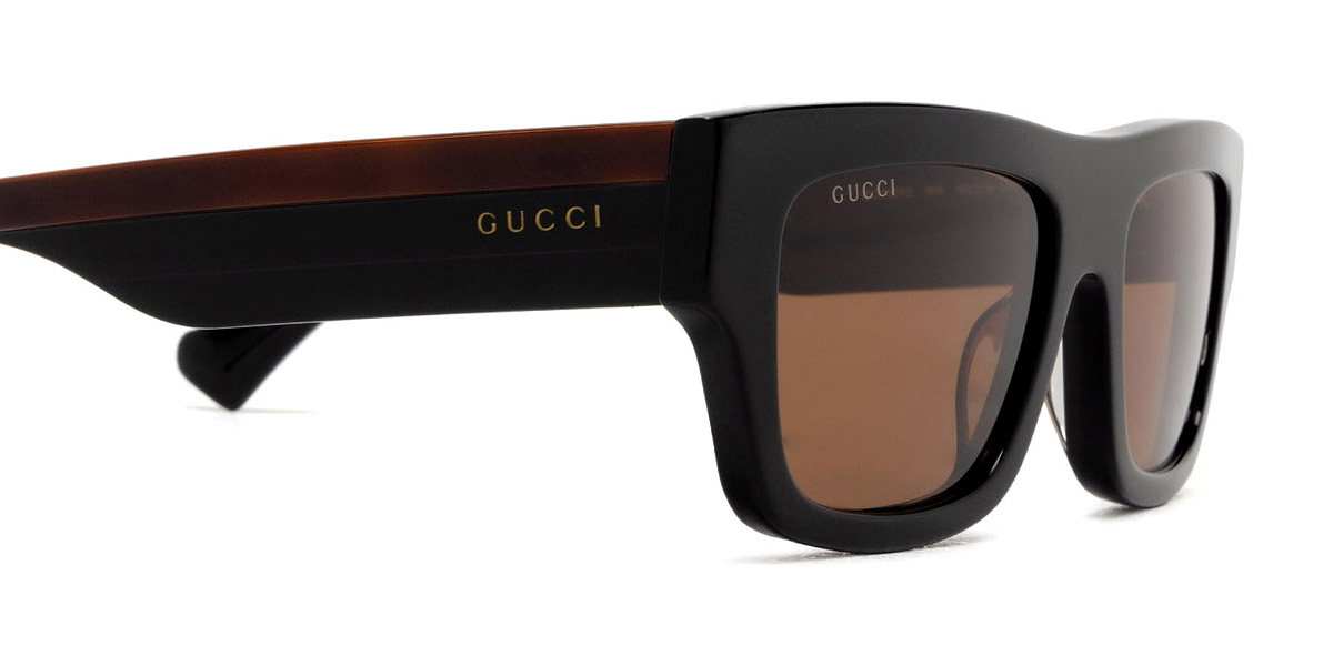 Color: Black/Havana (004) - Gucci GG1301S00455