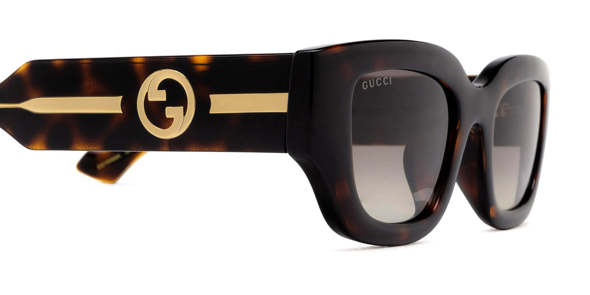 Color: Havana/Crystal (002) - Gucci GG1558SK00251