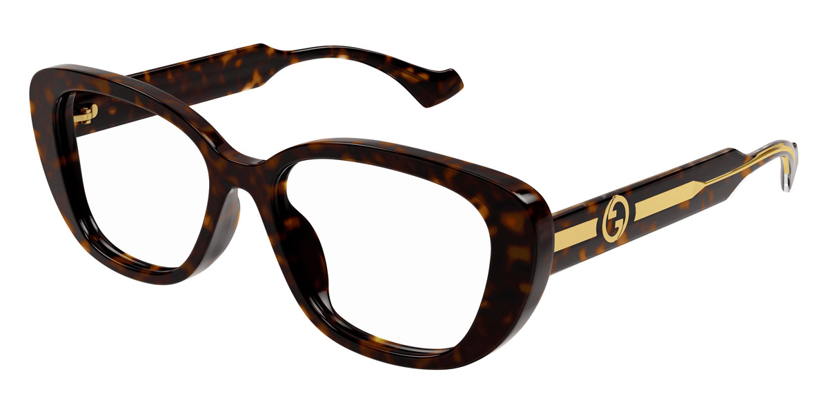 Color: Havana/Crystal (002) - Gucci GG1559OK00254