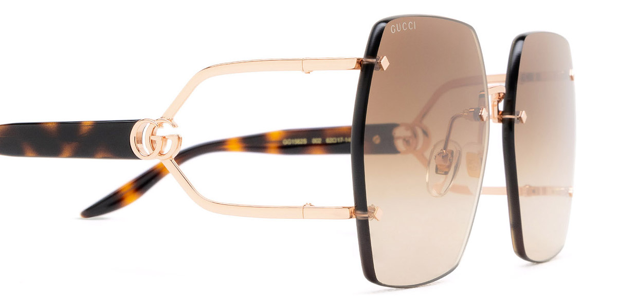 Color: Gold/Havana (002) - Gucci GG1562S00262