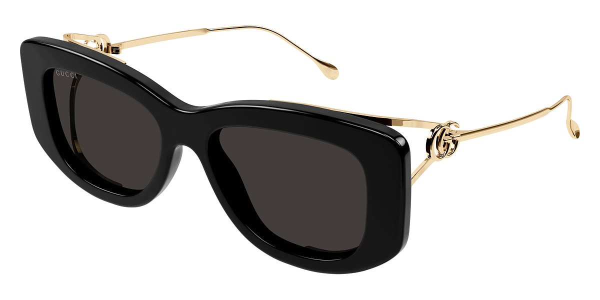 Color: Black/Gold (001) - Gucci GG1566S00155