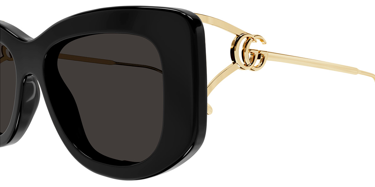 Color: Black/Gold (001) - Gucci GG1566S00155