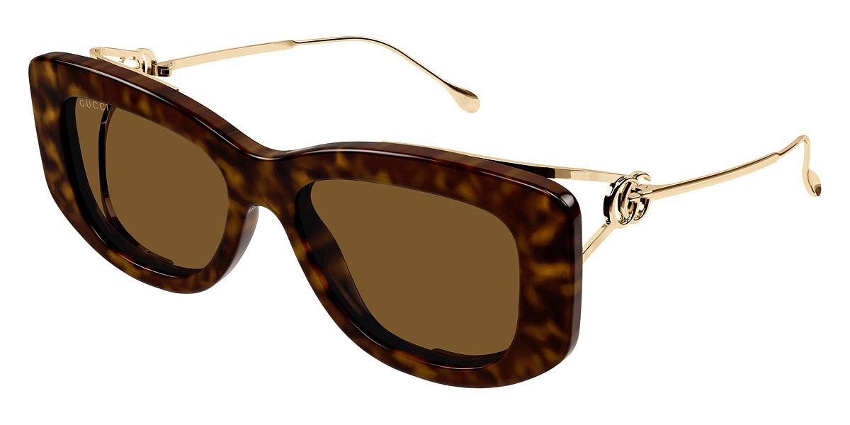 Color: Havana/Gold (002) - Gucci GG1566S00255