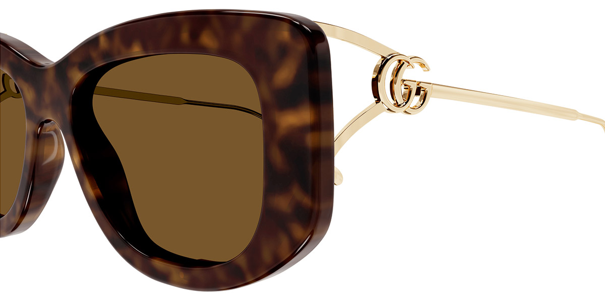 Color: Havana/Gold (002) - Gucci GG1566S00255