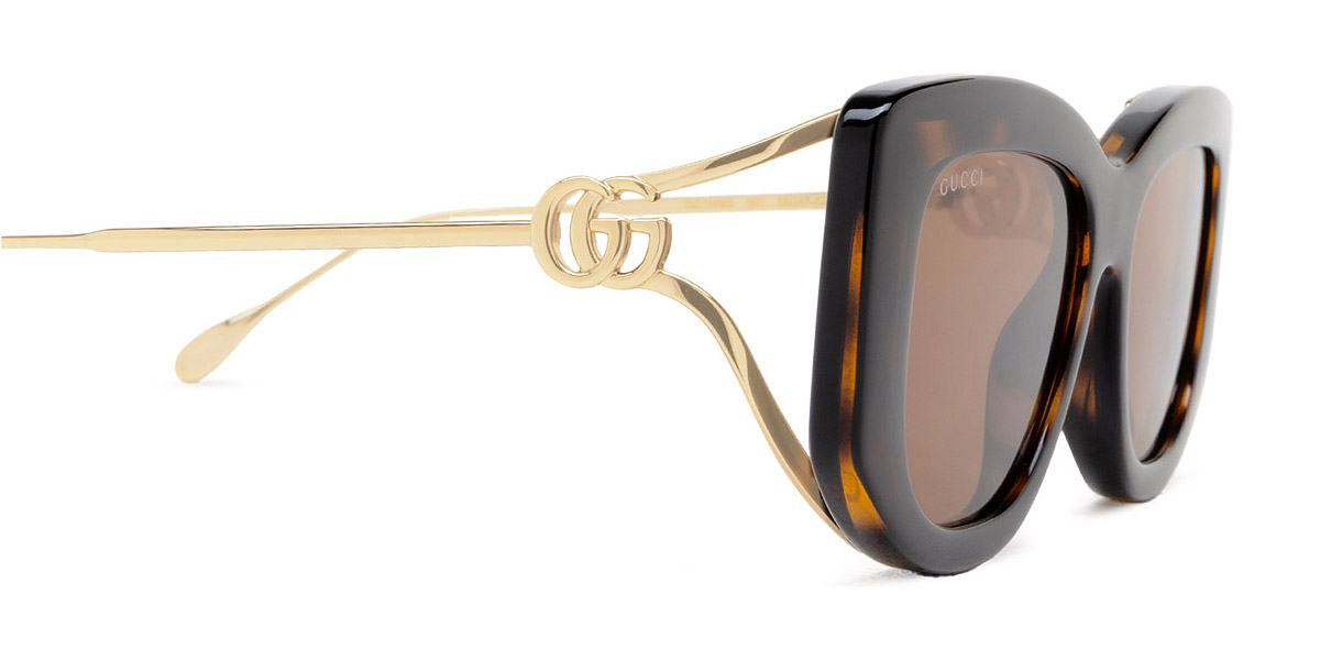 Color: Havana/Gold (002) - Gucci GG1566S00255