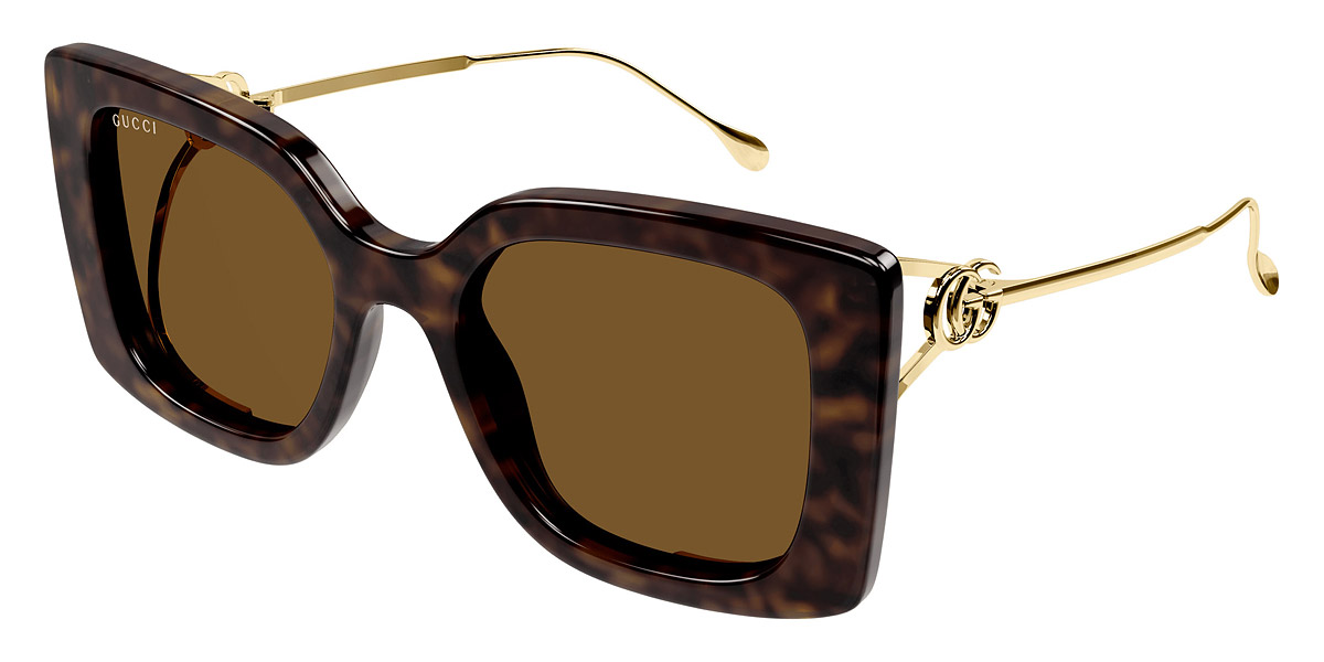 Color: Havana/Gold (002) - Gucci GG1567SA00254