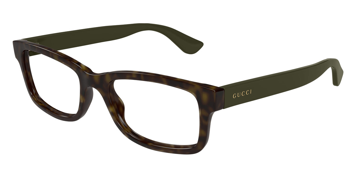 Color: Havana/Green (004) - Gucci GG1717O00454