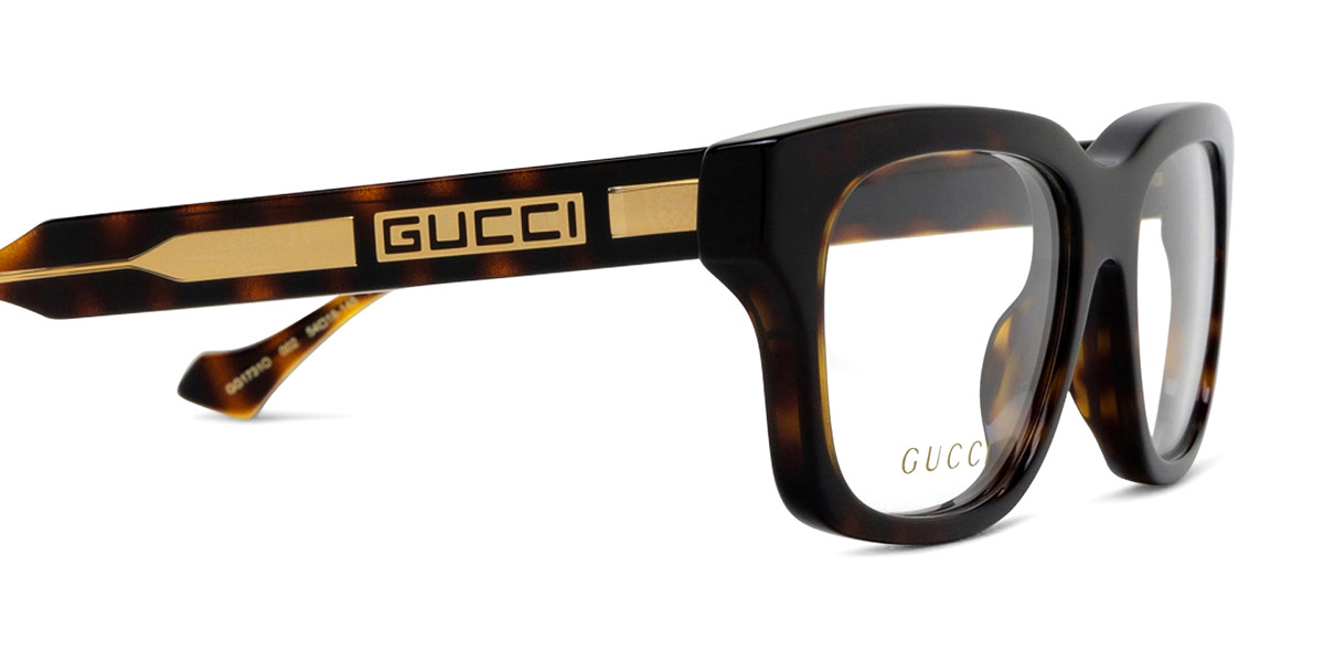 Color: Havana/Yellow (002) - Gucci GG1731O00254