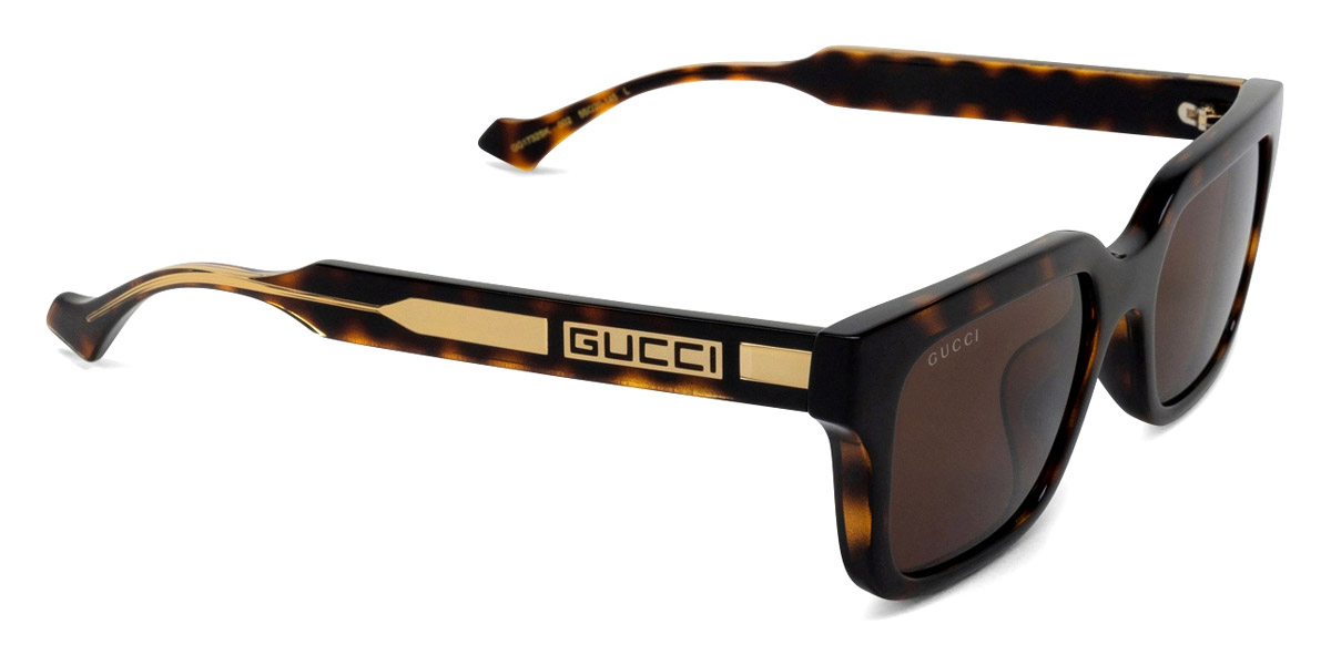 Color: Havana/Yellow (002) - Gucci GG1732SK00255