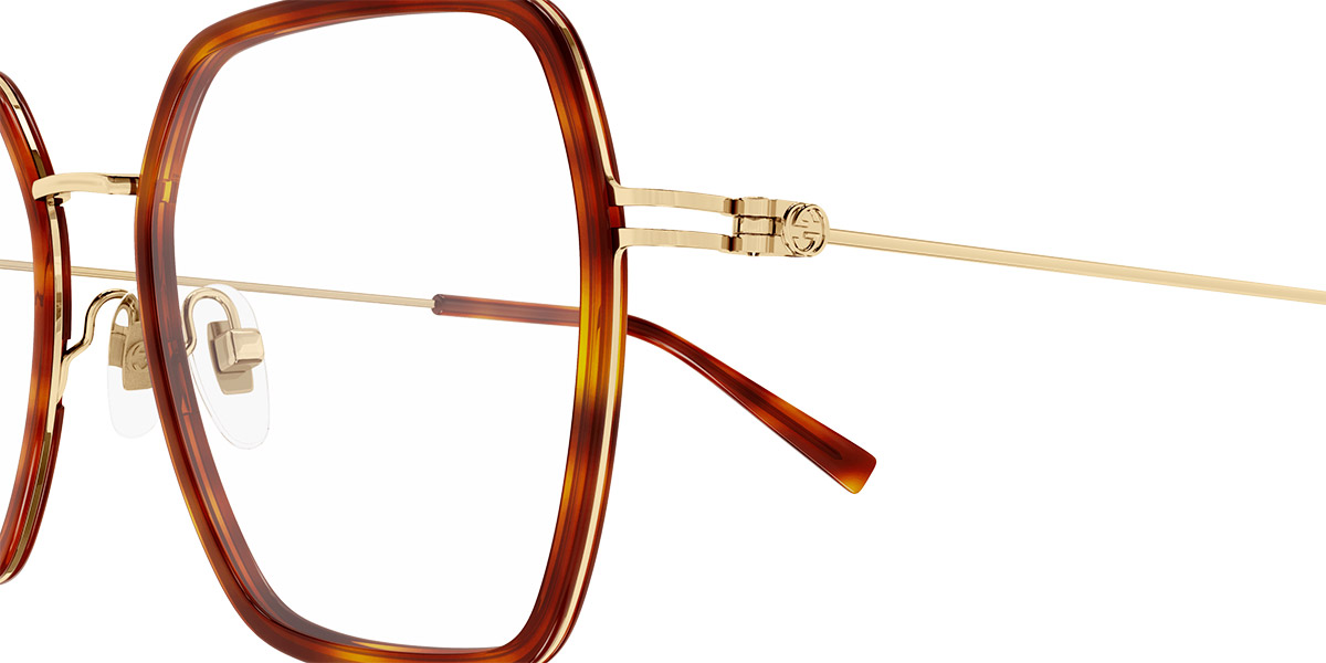 Color: Havana/Gold (002) - Gucci GG1850O00251