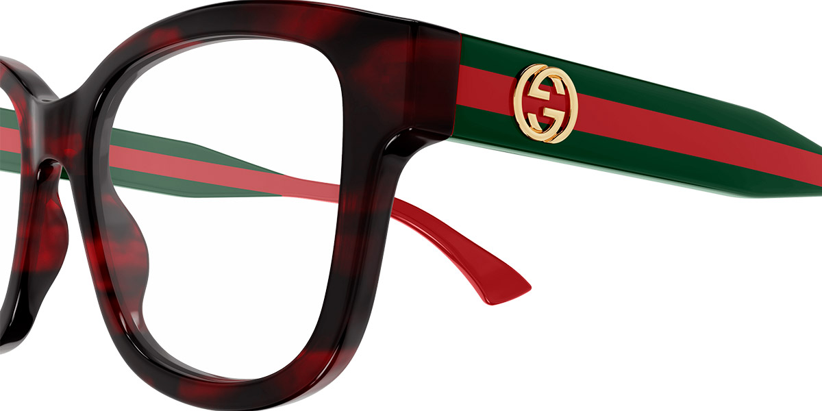 Color: Havana/Green (003) - Gucci GG1863O00351