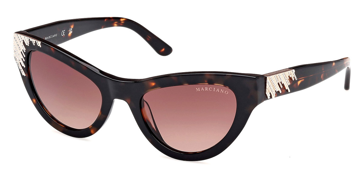 Color: Dark Havana (52F) - Marciano GM0002552F53