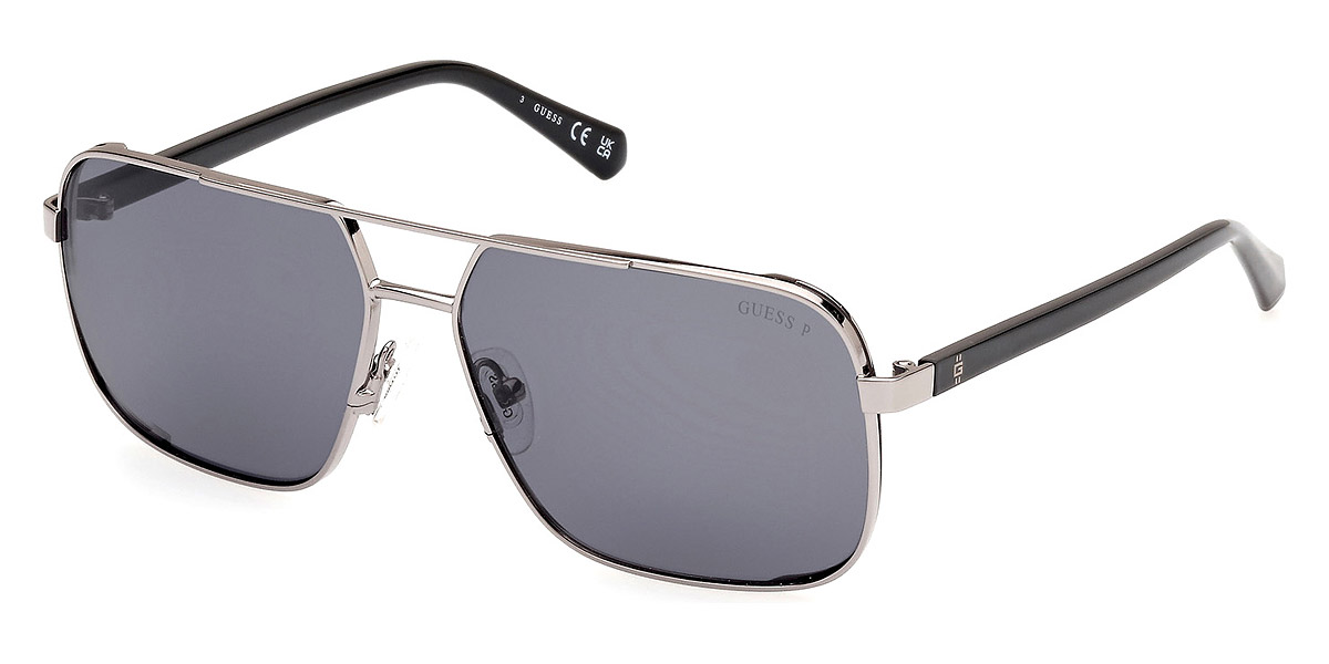 Guess GU00119 Aviator Sunglasses EyeOns