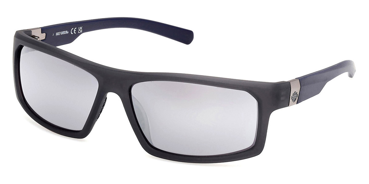 Color: Matte Gray/Matte Blue (20X) - Harley Davidson HD0002320X62