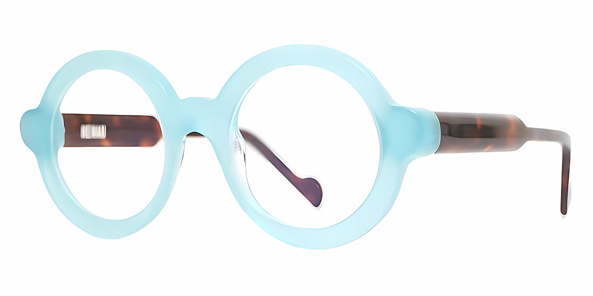 Color: Light Blue/Tortoise (0H63) - Henau HENLUNALUS0H6348