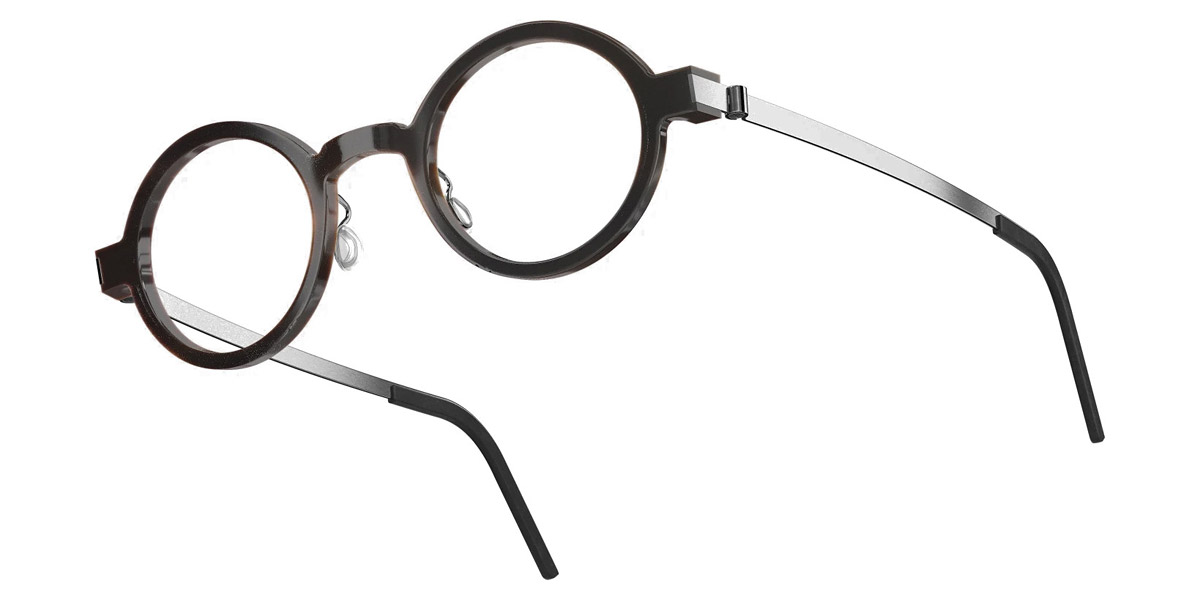 Color: Dark Brown P10 SL40 Silver Mirrored-Gray- Lindberg Buffalo Titanium LND1810H20P1043