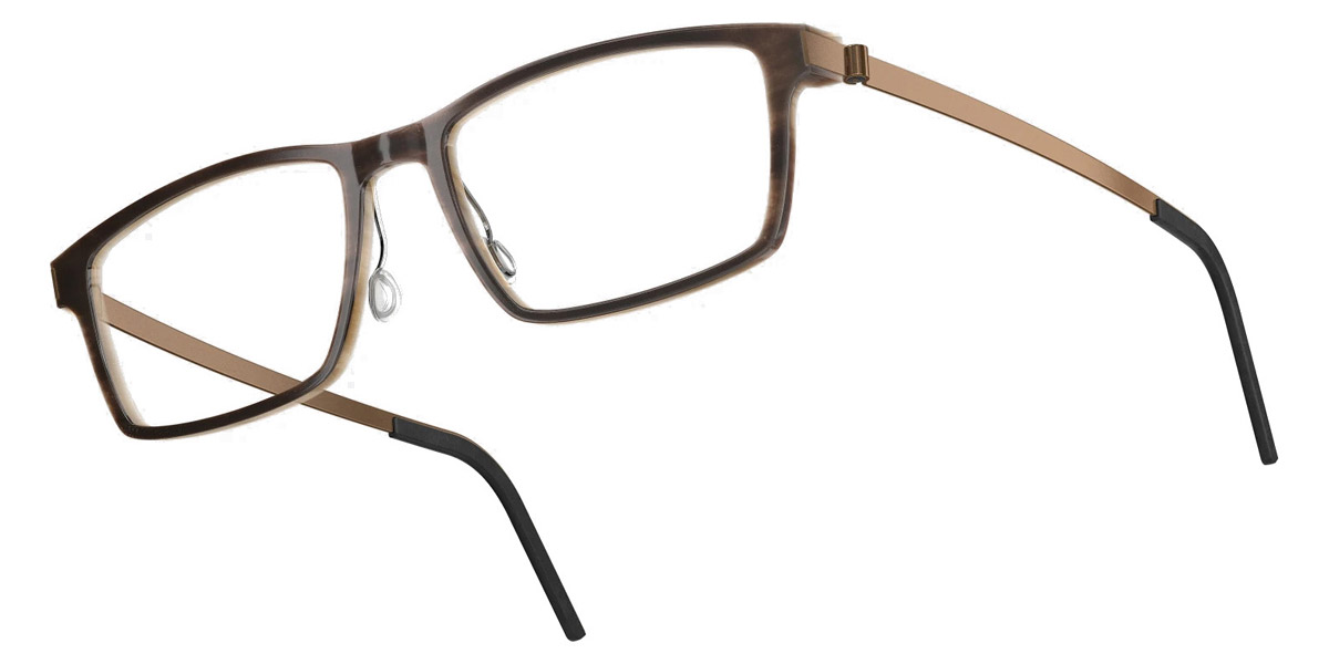 Color: Medium Brown/Light Brown PU15 SL06 Warm Gray- Lindberg Buffalo Titanium LND1816H18PU1553