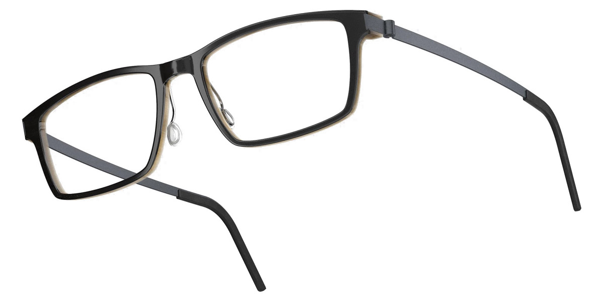 Color: Deep Black/Light Brown U16 SL55 Light Blue- Lindberg Buffalo Titanium LND1816H26U1653