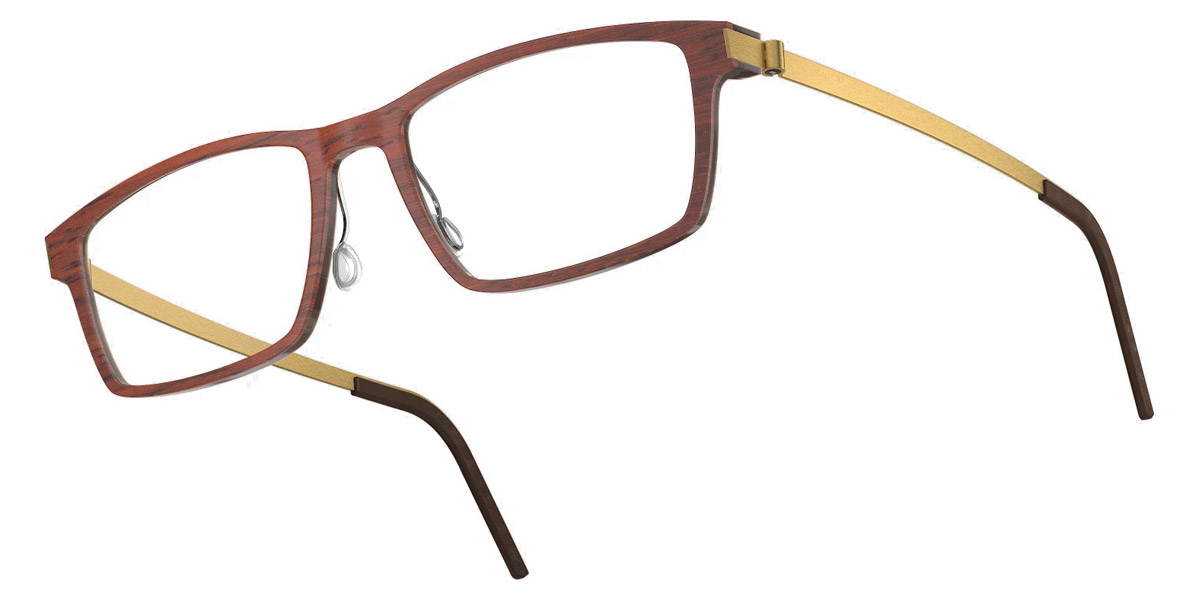 Color: Padauk/Dark Brown GT SL43 Blue/Gray- Lindberg Buffalo Titanium LND1816WD13GT53