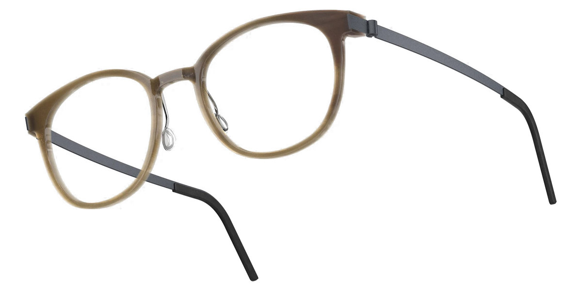 Color: Light Brown U16 SL82 Green Gradient- Lindberg Buffalo Titanium LND1818H16U1652