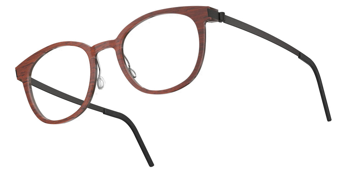 Color: Padauk/Dark Brown U9 SL10 Light Brown Gradient- Lindberg Buffalo Titanium LND1818WD13U952