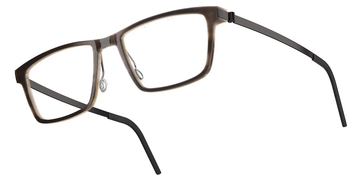 Color: Medium Brown/Light Brown PU9 SL62 Bordeaux-Pearl Gradient- Lindberg Buffalo Titanium LND1819H18PU954