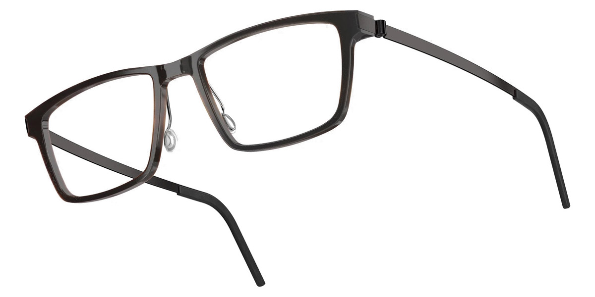 Color: Dark Brown PU9 SL93 Blue Gradient- Lindberg Buffalo Titanium LND1819H20PU954