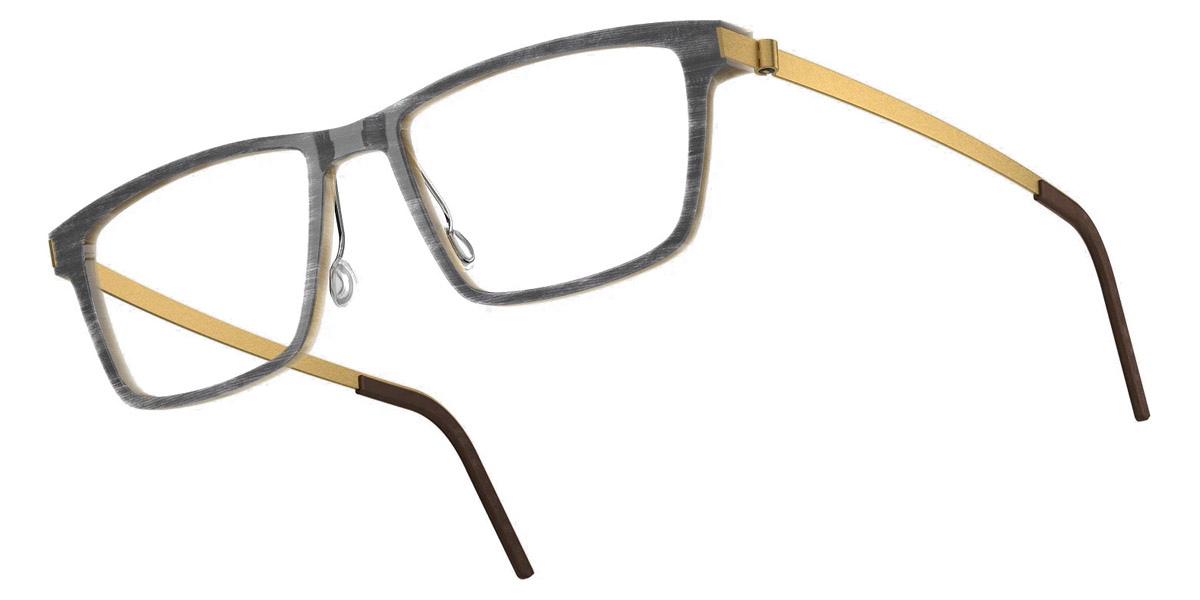 Color: Shadow/Light Brown GT SL54 Rose Gold Mirrored-Medium Gray- Lindberg Buffalo Titanium LND1819HTE26GT54