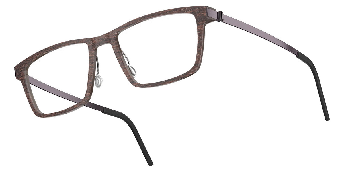 Color: Smoked Oak/Dark Brown PU14 SL101 Warm Gray- Lindberg Buffalo Titanium LND1819WB11PU1454