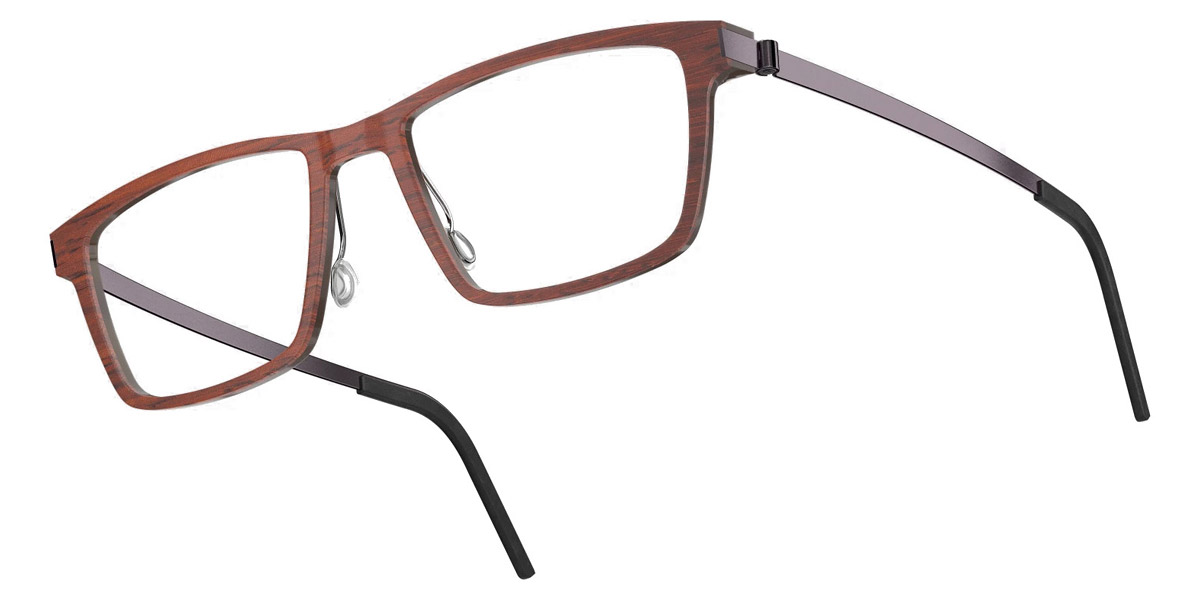 Color: Padauk/Dark Brown PU14 SL12 Gray/Warm Brown Gradient- Lindberg Buffalo Titanium LND1819WD13PU1454