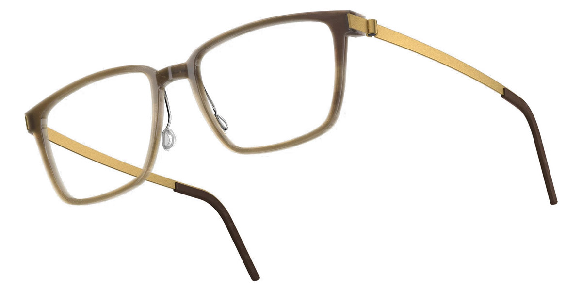 Color: Light Brown GT SL10 Light Brown Gradient- Lindberg Buffalo Titanium LND1821H16GT54