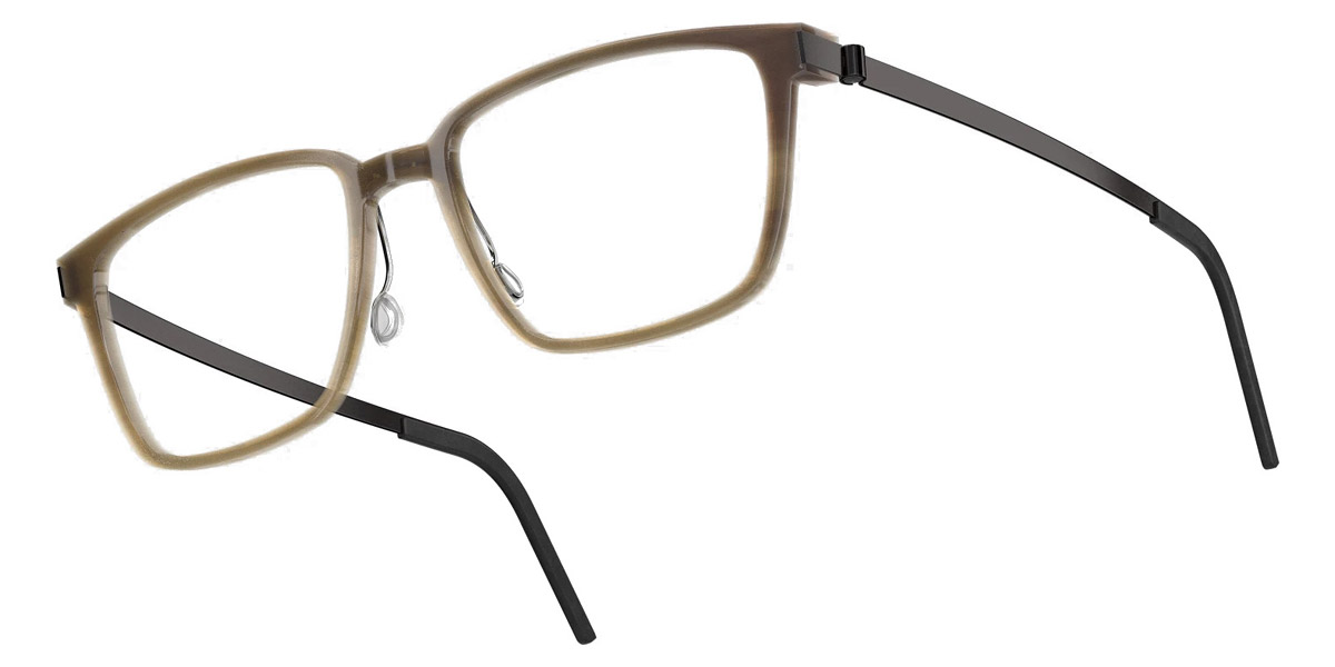 Color: Light Brown PU9 SL26 Gray/Blue Gradient- Lindberg Buffalo Titanium LND1821H16PU954