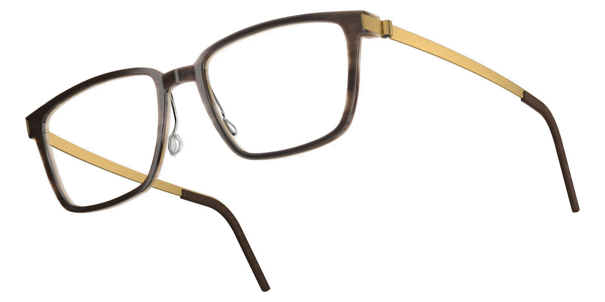 Color: Medium Brown/Light Brown GT SL82 Green Gradient- Lindberg Buffalo Titanium LND1821H18GT54